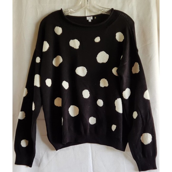 Bela NYC black knit sweater 1 - Picture 4 of 6